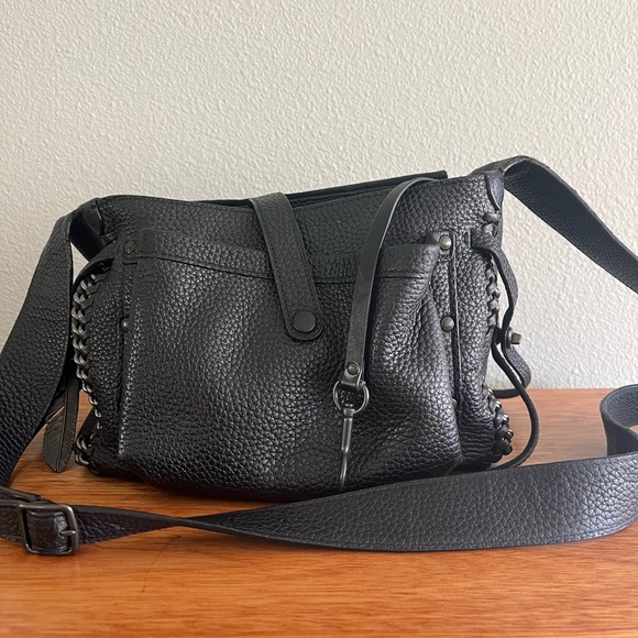 Coach Dakota Whipstitch Black Leather Bag with Charm Set - Picture 7 of 16